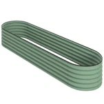 Cama de jardín elevada de acero galvanizado